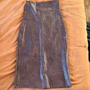 Commando Faux Leather pencil skirt